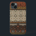 Heirloom Têxtil com Padrões Decorativos<br><div class="desc">Impressão de uma têxtil decorativa de herança por June Erica Vess. Apresenta padrões florais num fundo bronzeado. Se você gosta de tons de terra e flores esta é a compra para você!</div>