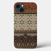 Heirloom Têxtil com Padrões Decorativos
