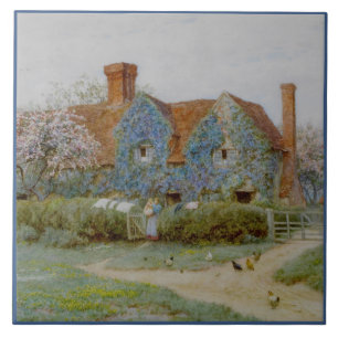 Helen Allingham Buckinghamshire House em Penn Str