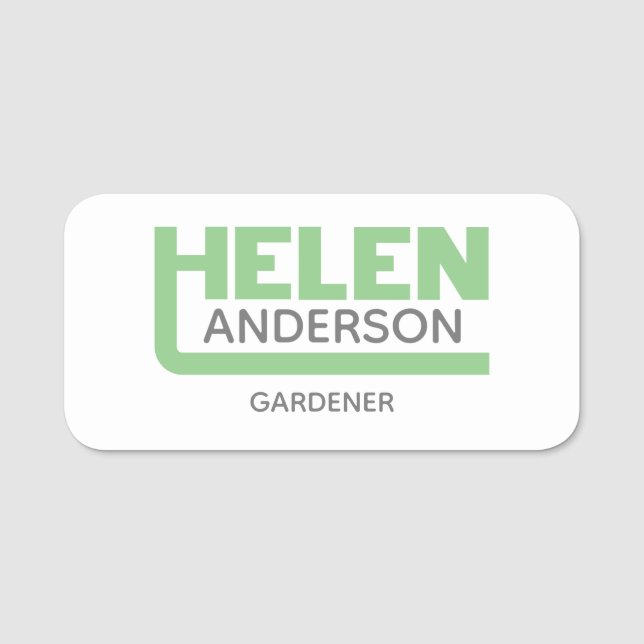 Helen Nome de etiqueta (Frente)