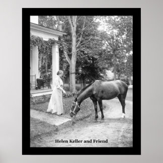 Hellen Keller POSTER VINTAGE