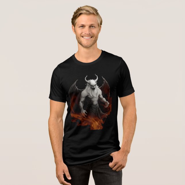 Hellfire Demon with Wings and Horns (Frente Completa)