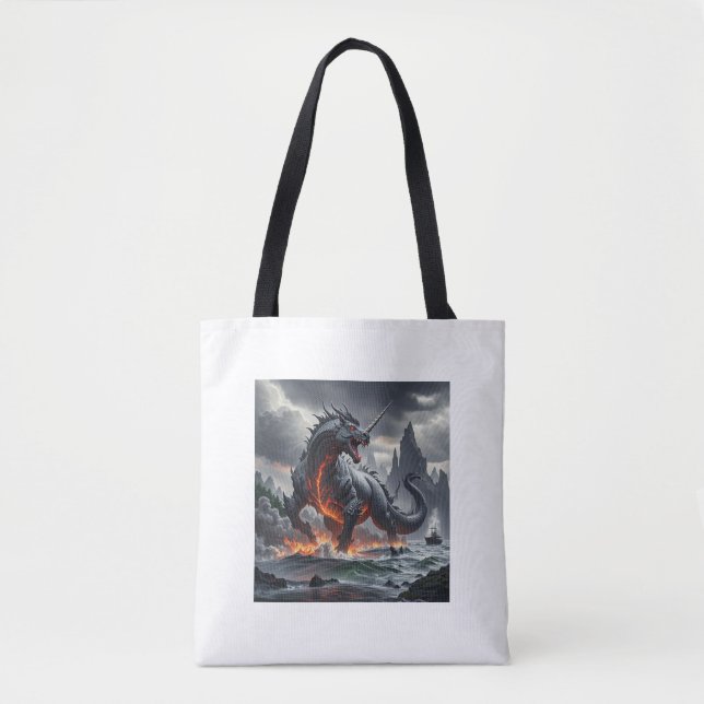 Hellfire Unidragon Tote Bag (Frente)