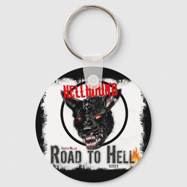 Hellhound Round Chaveiro (Frente)