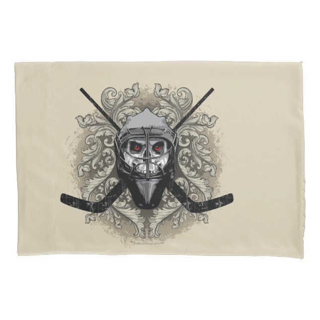Hellish Hockey Goalie Pillowcase (Frente)
