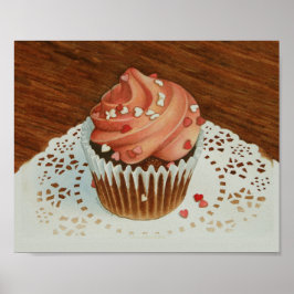 Hello Cupcake Poster