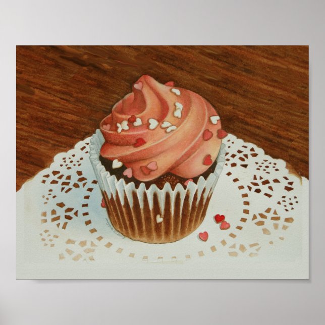 Hello Cupcake Poster (Frente)