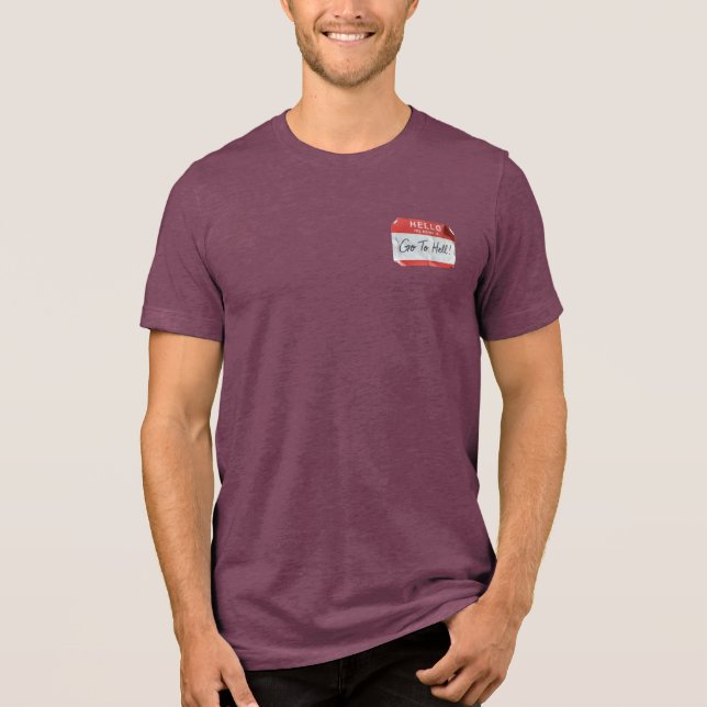 Hello: My Name Is Go To Hell! (Frente)