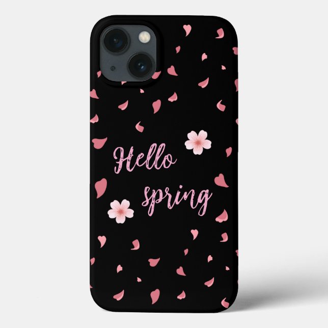 Hello Spring iPhone Case (Verso)