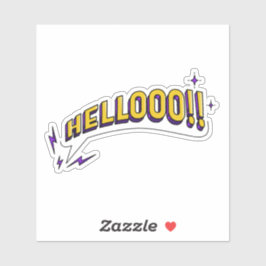 HELLOO! Adesivo