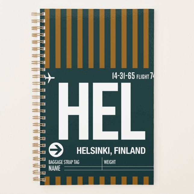 Helsinki - Planejador de Viagens 2026 (Frente)