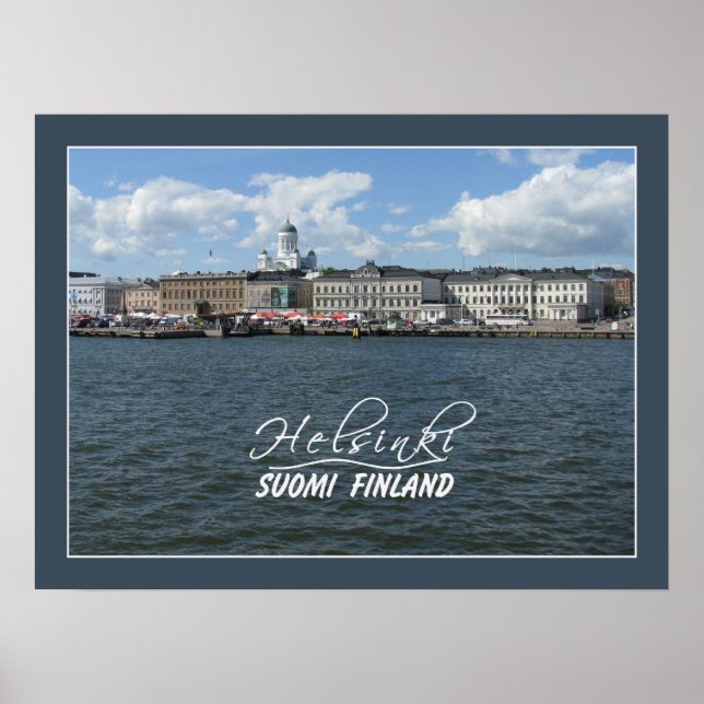 Helsínquia Harbor poster (Frente)