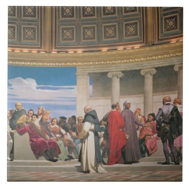 Hemiciclo: Artistas de todas as idades, detalhe do (Frente)