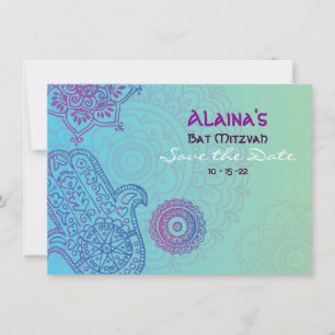 HEMSA HAND Bat Mitzvah Convite Salvar Data