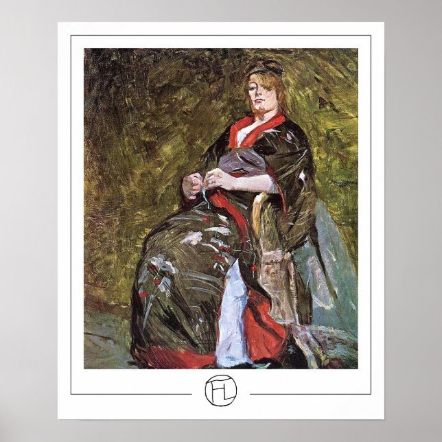 Henri de Toulouse-Lautrec Zedign Art Poster #249 (Frente)