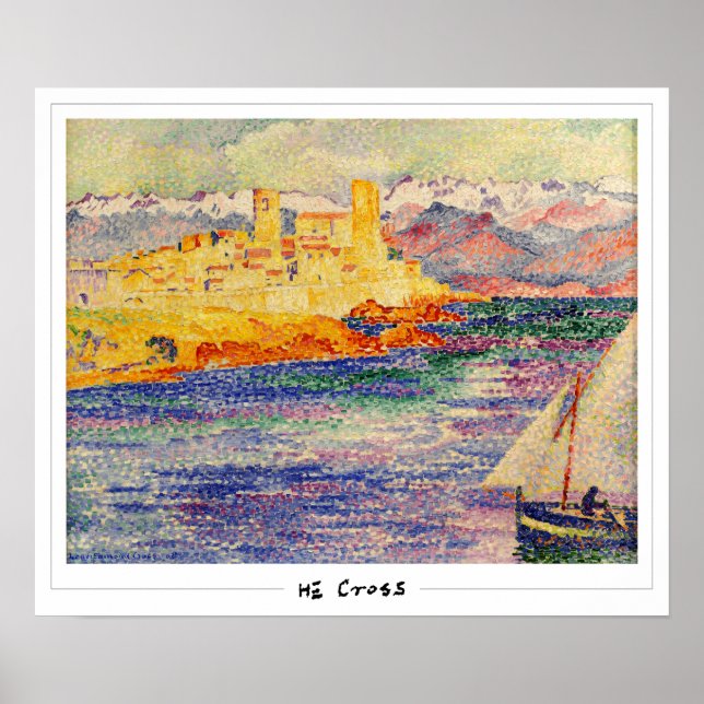 Henri-Edmond Cross Zedign Art Poster nº 113 (Frente)