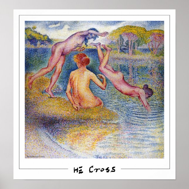 Henri-Edmond Cross Zedign Art Poster nº 14 (Frente)