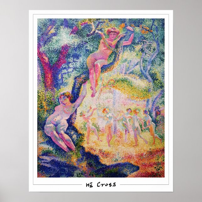 Henri-Edmond Cross Zedign Art Poster nº 2 (Frente)