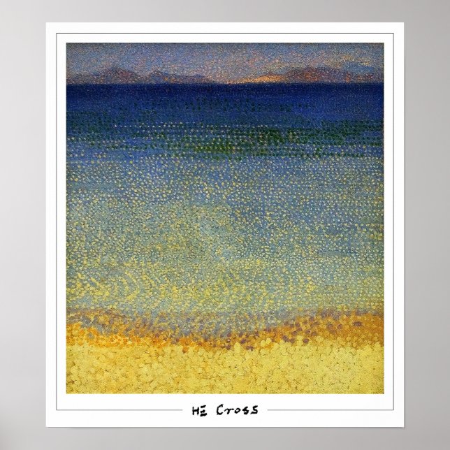 Henri-Edmond Cross Zedign Art Poster nº 3 (Frente)
