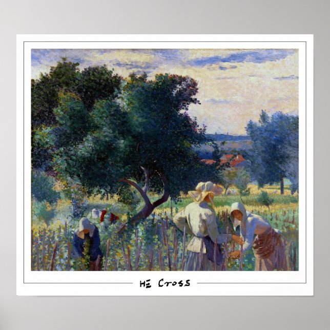 Henri-Edmond Cross Zedign Art Poster nº 39 (Frente)