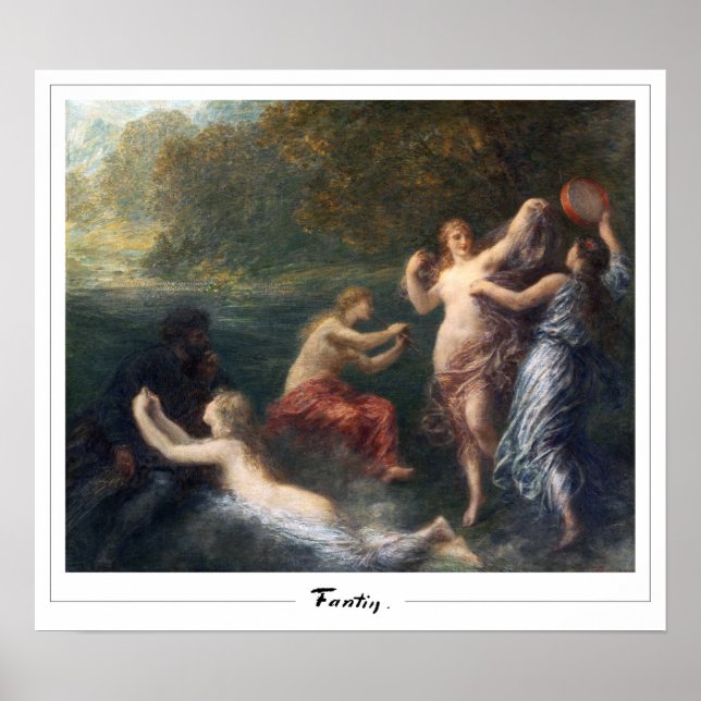 Henri Fantin-Latour Zedign Art Poster #303 (Frente)