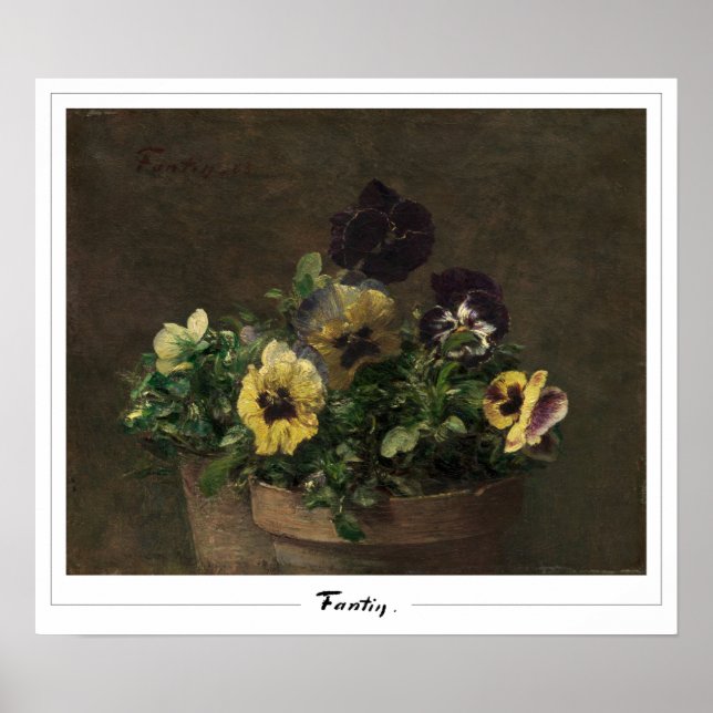 Henri Fantin-Latour Zedign Art Poster #432 (Frente)