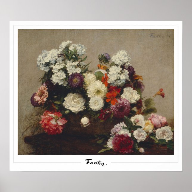 Henri Fantin-Latour Zedign Art Poster #451 (Frente)