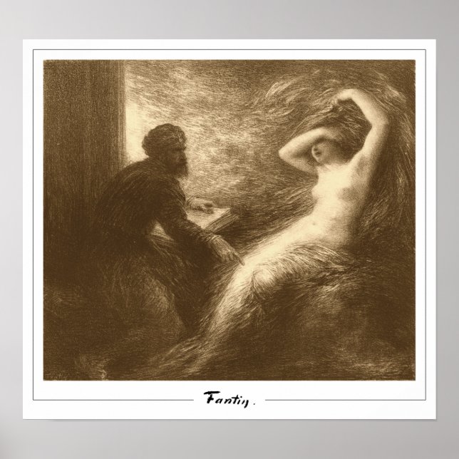 Henri Fantin-Latour Zedign Art Poster #454 (Frente)