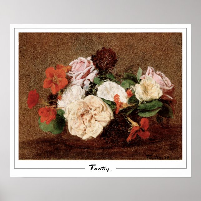 Henri Fantin-Latour Zedign Art Poster #494 (Frente)