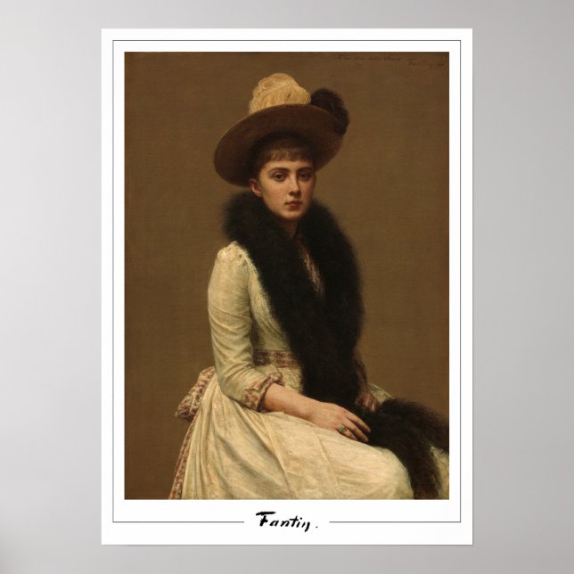 Henri Fantin-Latour Zedign Art Poster nº 134 (Frente)