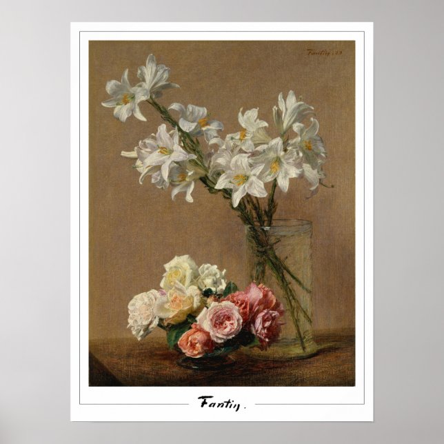 Henri Fantin-Latour Zedign Art Poster nº 138 (Frente)