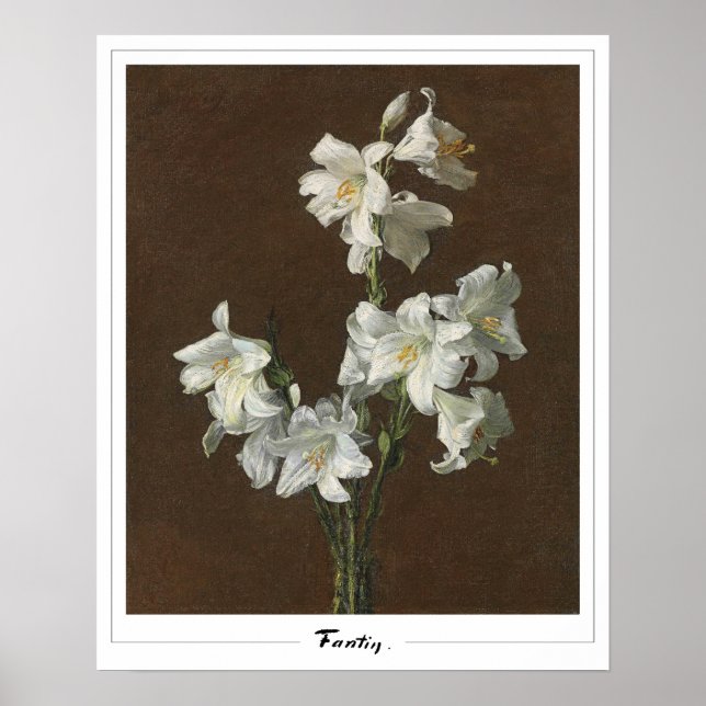 Henri Fantin-Latour Zedign Art Poster nº 162 (Frente)