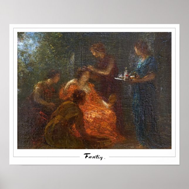 Henri Fantin-Latour Zedign Art Poster nº 167 (Frente)