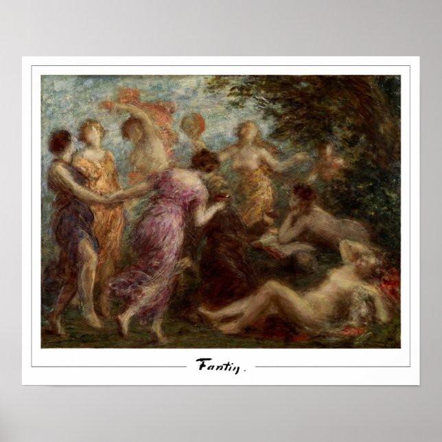 Henri Fantin-Latour Zedign Art Poster nº 20 (Frente)