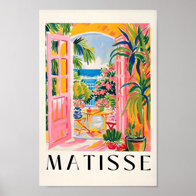 Henri Matisse Impressão, Poster estético, Decor Bo (Frente)