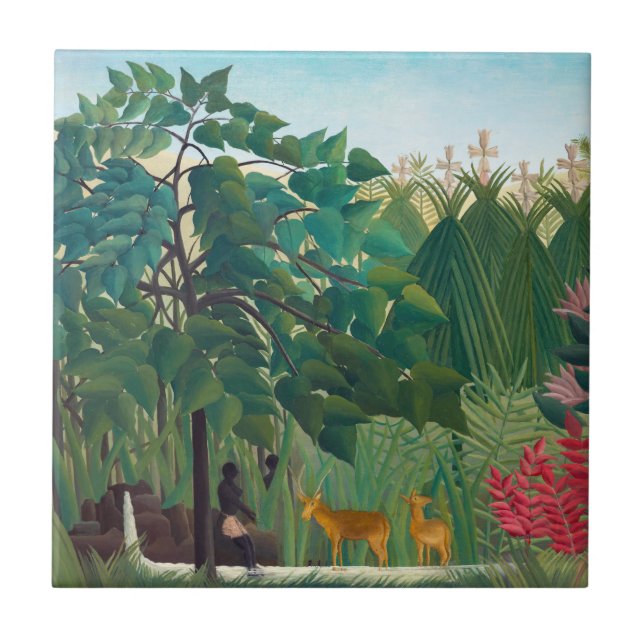 Henri Rousseau - A Cachoeira (Frente)