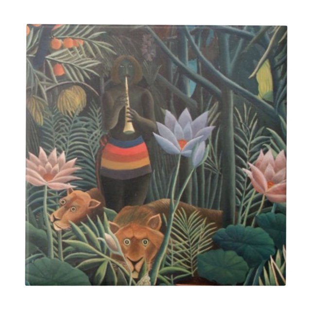 Henri Rousseau, A Floresta Da Selva Dos Sonhos, Ar (Frente)