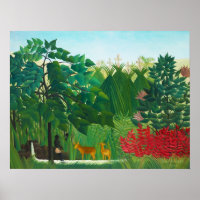 Henri Rousseau A Poster Da Caipira