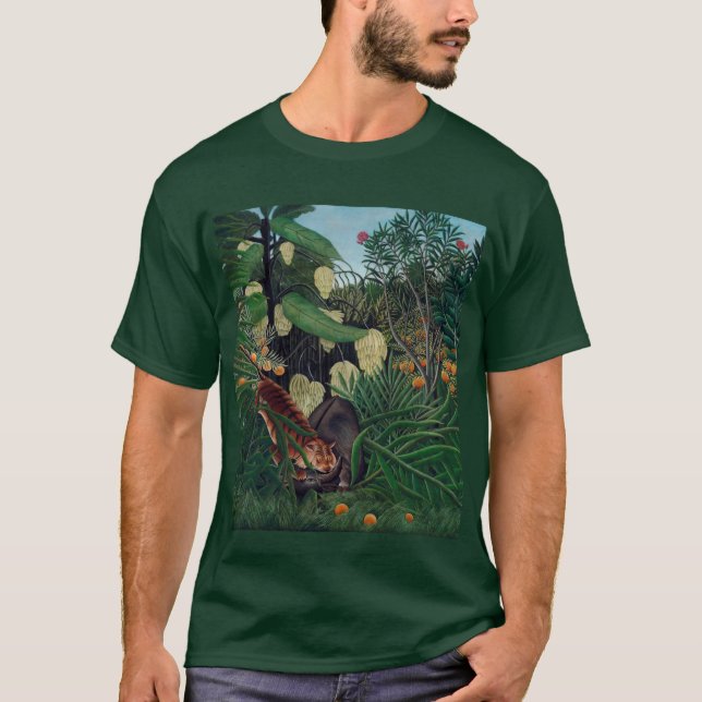 Henri Rousseau Camiseta Selva (Frente)