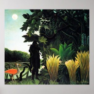 Henri Rousseau Cobra Charmer Poster