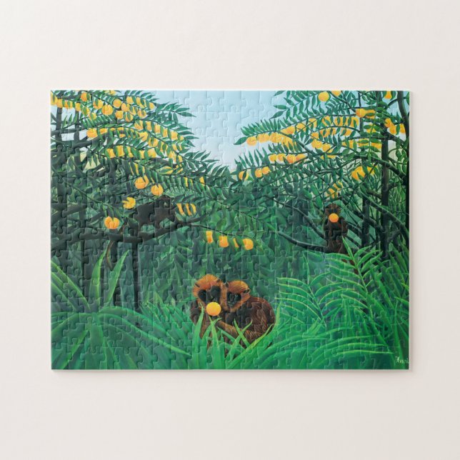 Henri Rousseau, Quebra-cabeça dos trópicos (Horizontal)