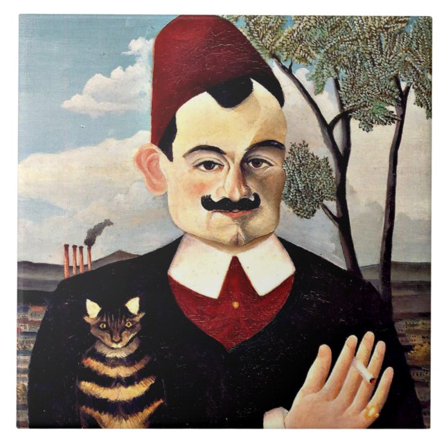 Henri Rousseau - Retrato do Senhor X (Frente)