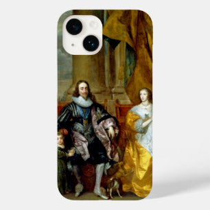 Henrietta Maria e Charles I por Van Dyck