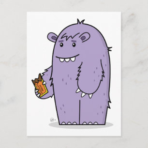 Henry Ama Chocolate - Cartão Postal