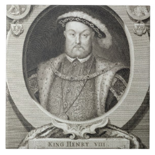 Henry VIII (1491-1547), após uma pintura no Ro