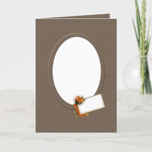 Herança do Modelo de Foto de Cartão de Saudação Do