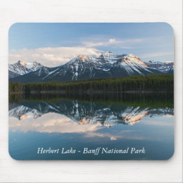 Herbert Lake, Alberta, Canadá mousepad