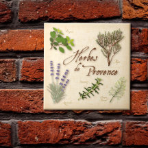 Herbes de Provence Azulejo cerâmico
