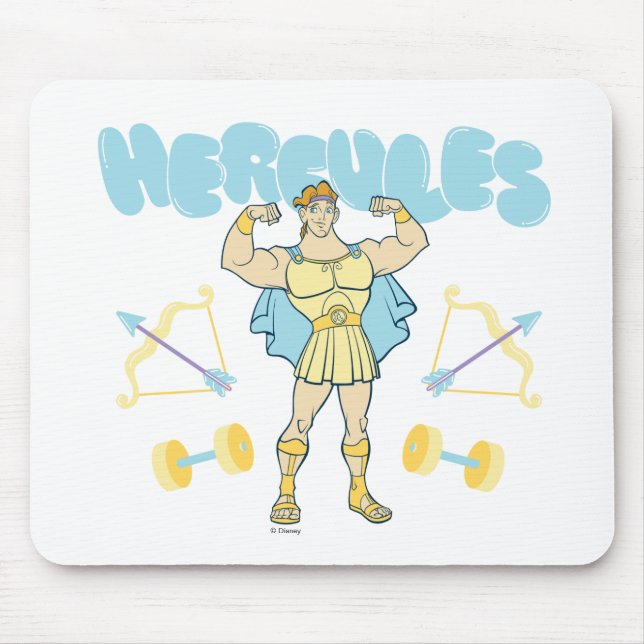 Hercules Arrows and Dumbbells Flex Mouse Pad (Frente)
