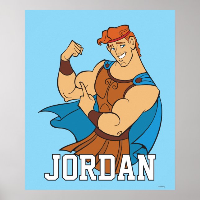 Hercules Bicep Flex Poster (Frente)